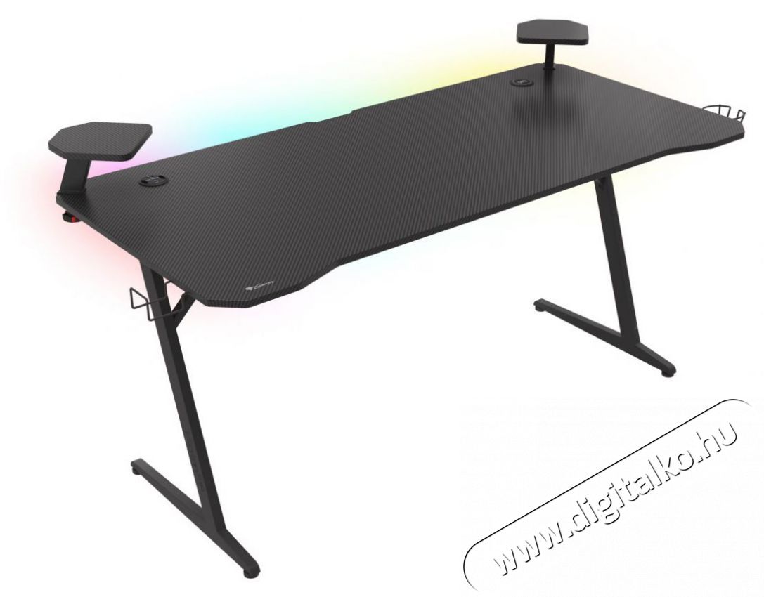 Genesis HOLM 510 - RGB, 160 x 75cm Gamer asztal Iroda &eacute;s sz&aacute;m&iacute;t&aacute;stechnika - Egy&eacute;b sz&aacute;m&iacute;t&aacute;stechnikai term&eacute;k - 530770