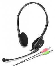Genius HS-200C headset - fekete Audio-Video / Hifi / Multim&eacute;dia - F&uuml;l &eacute;s Fejhallgat&oacute;k - Fejhallgat&oacute; mikrofonnal / headset - 367553