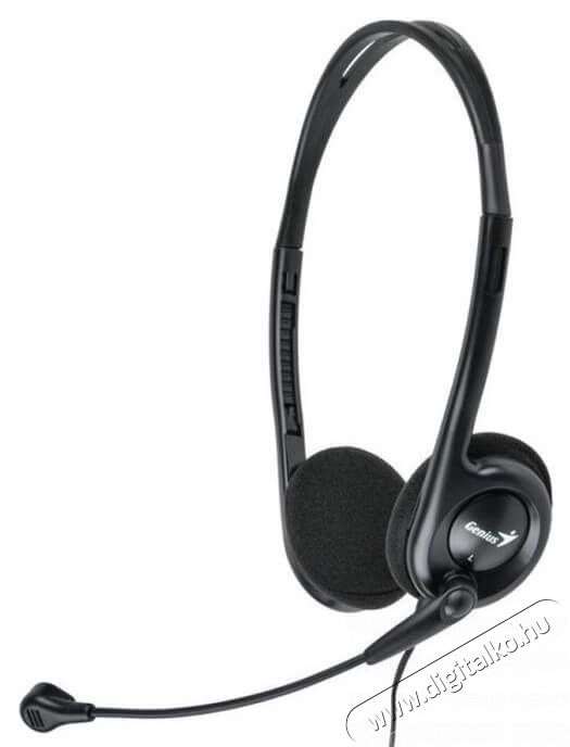 Genius HS-200C headset - fekete Audio-Video / Hifi / Multim&eacute;dia - F&uuml;l &eacute;s Fejhallgat&oacute;k - Fejhallgat&oacute; mikrofonnal / headset - 367553