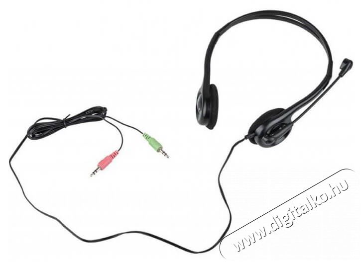 Genius HS-200C headset - fekete Audio-Video / Hifi / Multim&eacute;dia - F&uuml;l &eacute;s Fejhallgat&oacute;k - Fejhallgat&oacute; mikrofonnal / headset - 367553