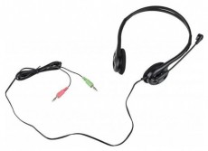 Genius HS-200C headset - fekete Audio-Video / Hifi / Multim&eacute;dia - F&uuml;l &eacute;s Fejhallgat&oacute;k - Fejhallgat&oacute; mikrofonnal / headset - 367553