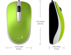 Genius DX-120 USB vezet&eacute;kes eg&eacute;r - z&ouml;ld Iroda &eacute;s sz&aacute;m&iacute;t&aacute;stechnika - Eg&eacute;r - Vezet&eacute;kes eg&eacute;r - 333617