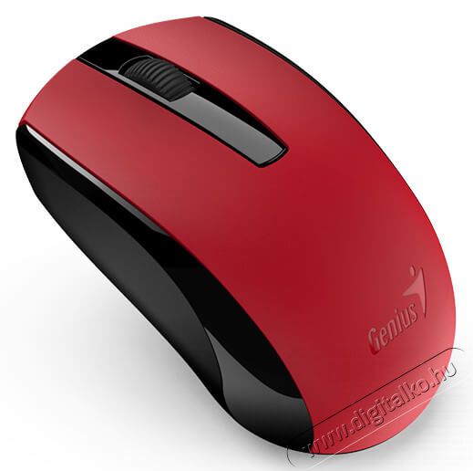 Genius ECO-8100 vezet&eacute;k n&eacute;lk&uuml;li &uacute;jrat&ouml;lthető eg&eacute;r - piros Iroda &eacute;s sz&aacute;m&iacute;t&aacute;stechnika - Eg&eacute;r - Vezet&eacute;k n&eacute;lk&uuml;li eg&eacute;r - 367543