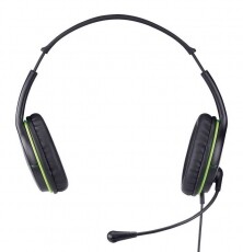 Genius HS-400A jack z&ouml;ld headset Audio-Video / Hifi / Multim&eacute;dia - F&uuml;l &eacute;s Fejhallgat&oacute;k - Fejhallgat&oacute; mikrofonnal / headset - 336360