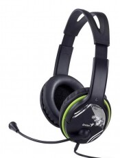Genius HS-400A jack z&ouml;ld headset Audio-Video / Hifi / Multim&eacute;dia - F&uuml;l &eacute;s Fejhallgat&oacute;k - Fejhallgat&oacute; mikrofonnal / headset - 336360