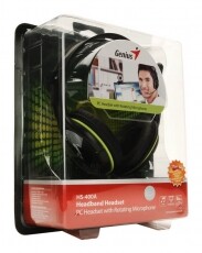 Genius HS-400A jack z&ouml;ld headset Audio-Video / Hifi / Multim&eacute;dia - F&uuml;l &eacute;s Fejhallgat&oacute;k - Fejhallgat&oacute; mikrofonnal / headset - 336360