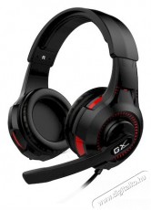 Genius HS-G600V jack gamer mikrofonos headset - fekete  Audio-Video / Hifi / Multim&eacute;dia - F&uuml;l &eacute;s Fejhallgat&oacute;k - Fejhallgat&oacute; mikrofonnal / headset - 379599