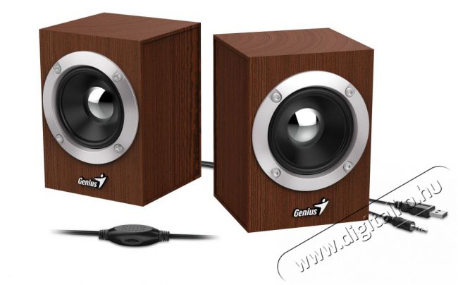 Genius SP-HF280 fa hangsz&oacute;r&oacute; Iroda &eacute;s sz&aacute;m&iacute;t&aacute;stechnika - PC hangsz&oacute;r&oacute; / hangfal - 379607