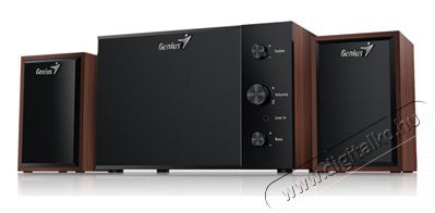 Genius SW-2.1 350 fa hangsz&oacute;r&oacute; Audio-Video / Hifi / Multim&eacute;dia - Hangfal - Hangfalszett - Polc / &aacute;llv&aacute;nyos/ h&aacute;tt&eacute;r hangsug&aacute;rz&oacute; - 385870