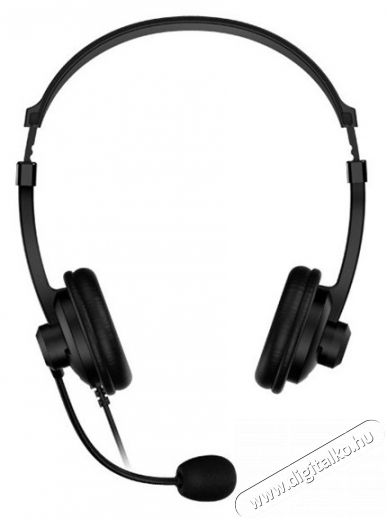 Genius HS-230U USB fekete headset Audio-Video / Hifi / Multim&eacute;dia - F&uuml;l &eacute;s Fejhallgat&oacute;k - Fejhallgat&oacute; mikrofonnal / headset - 442464