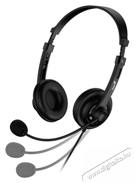 Genius HS-230U USB fekete headset Audio-Video / Hifi / Multim&eacute;dia - F&uuml;l &eacute;s Fejhallgat&oacute;k - Fejhallgat&oacute; mikrofonnal / headset - 442464