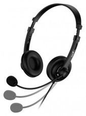 Genius HS-230U USB fekete headset Audio-Video / Hifi / Multim&eacute;dia - F&uuml;l &eacute;s Fejhallgat&oacute;k - Fejhallgat&oacute; mikrofonnal / headset - 442464