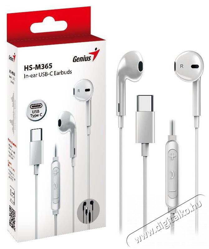 Genius HS-M365 feh&eacute;r Audio-Video / Hifi / Multim&eacute;dia - F&uuml;l &eacute;s Fejhallgat&oacute;k - F&uuml;lhallgat&oacute; - 518722
