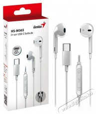 Genius HS-M365 feh&eacute;r Audio-Video / Hifi / Multim&eacute;dia - F&uuml;l &eacute;s Fejhallgat&oacute;k - F&uuml;lhallgat&oacute; - 518722