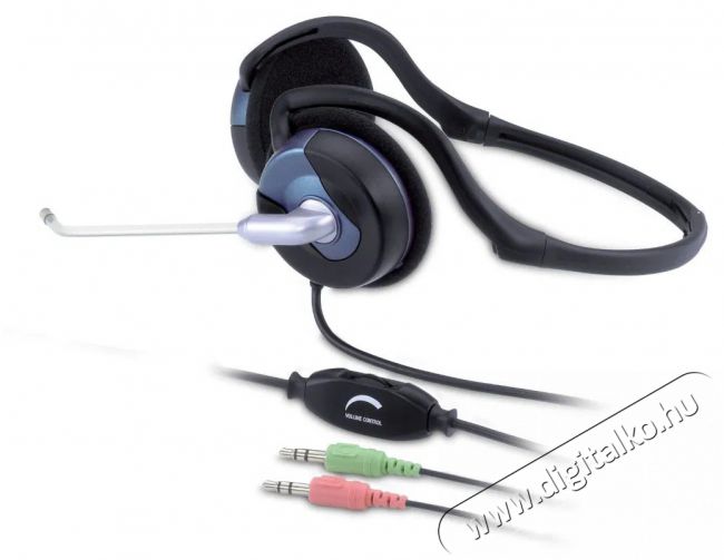 Genius HS-300N f&uuml;lhallgat&oacute; Audio-Video / Hifi / Multim&eacute;dia - F&uuml;l &eacute;s Fejhallgat&oacute;k - Fejhallgat&oacute; mikrofonnal / headset - 524816