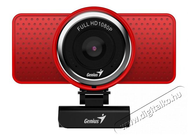 Genius Ecam 8000 1080p webkamera - piros Iroda &eacute;s sz&aacute;m&iacute;t&aacute;stechnika - Webkamera - 367559