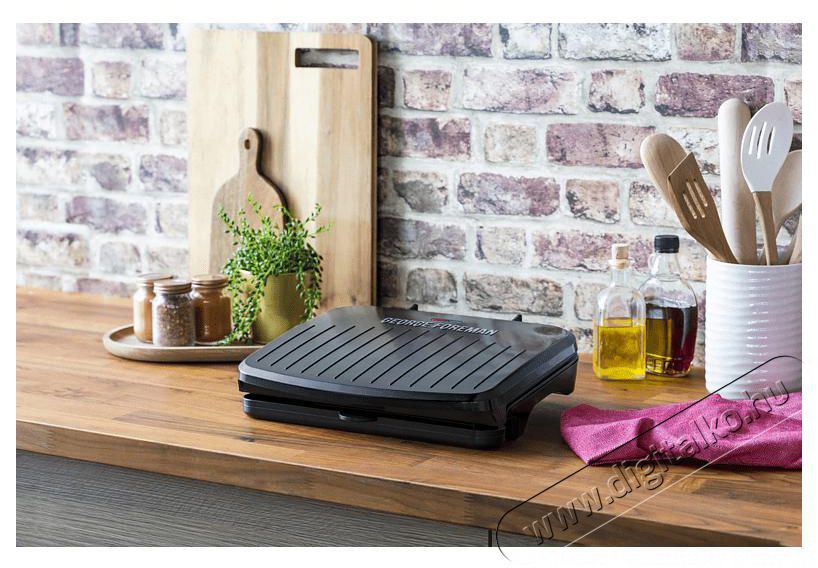 George Foreman 25810-56/GF Fit Grill Medium Konyhai term&eacute;kek - S&uuml;tő-főzőlap, tűzhely (szabadon&aacute;ll&oacute;) - Mini s&uuml;tő / mini grill / mini konyha - 373017