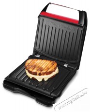 George Foreman 25030-56 Gril Compact Steel Red Konyhai term&eacute;kek - Konyhai kisg&eacute;p (s&uuml;t&eacute;s / főz&eacute;s / hűt&eacute;s / &eacute;telk&eacute;sz&iacute;t&eacute;s) - Kontakt grill s&uuml;tő / s&uuml;tőlap - 522786