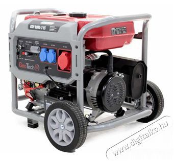 GEOTECH GGP8000-3 AVR, 8kVA, h&aacute;romf&aacute;zis benzines &aacute;ramfejlesztő H&aacute;ztart&aacute;s / Otthon / K&uuml;lt&eacute;r - Szersz&aacute;m - &Aacute;ramfejlesztő - 407077