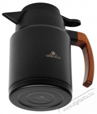 Gerlach Thermo kancs&oacute; 1,2 l fekete NATUR Konyhai term&eacute;kek - Ed&eacute;ny - Termosz - 504404