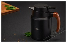 Gerlach Thermo kancs&oacute; 1,2 l fekete NATUR Konyhai term&eacute;kek - Ed&eacute;ny - Termosz - 504404