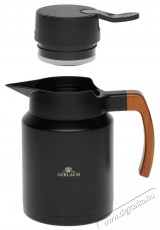 Gerlach Thermo kancs&oacute; 1,2 l fekete NATUR Konyhai term&eacute;kek - Ed&eacute;ny - Termosz - 504404