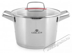 Gerlach SUPERIOR rozsdamentes ac&eacute;l főzőed&eacute;nyk&eacute;szlet 10 db Konyhai term&eacute;kek - Ed&eacute;ny - Ed&eacute;ny k&eacute;szlet - 522788