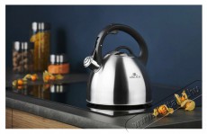 Gerlach AMBIENTE PLUS v&iacute;zforral&oacute;, rozsdamentes ac&eacute;l 2,8 l Konyhai term&eacute;kek - V&iacute;zforral&oacute; / teafőző - 524822