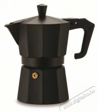 Ghidini 1361V Italexpress 3 szem&eacute;lyes kotyog&oacute;s k&aacute;v&eacute;főző - fekete Konyhai term&eacute;kek - K&aacute;v&eacute;főző / k&aacute;v&eacute;&ouml;rlő / kieg&eacute;sz&iacute;tő - Kotyog&oacute; k&aacute;v&eacute;főző - 385093