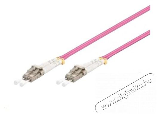 GIGALIGHT Duplex optikai patch k&aacute;bel 4xLC csatlakoz&oacute;val, 50/125 OM4 LSZH, 1 m Iroda &eacute;s sz&aacute;m&iacute;t&aacute;stechnika - Egy&eacute;b sz&aacute;m&iacute;t&aacute;stechnikai term&eacute;k - 408482