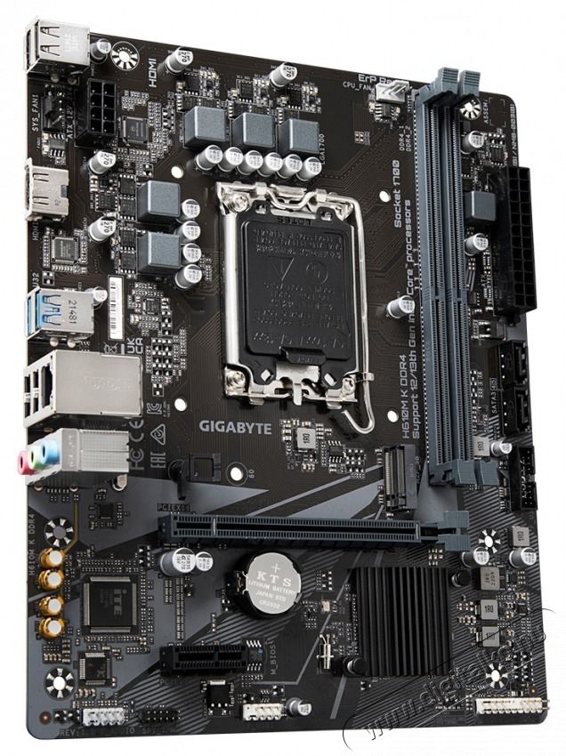Gigabyte Alaplap S1700 H610M K DDR4 INTEL H610, mATX Iroda &eacute;s sz&aacute;m&iacute;t&aacute;stechnika - Egy&eacute;b sz&aacute;m&iacute;t&aacute;stechnikai term&eacute;k - 492666