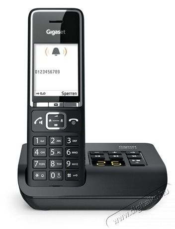 Gigaset Comfort 550A &uuml;zenetr&ouml;gz&iacute;tős h&iacute;v&oacute;azonos&iacute;t&oacute;s kihangos&iacute;that&oacute; dect telefon Mobil / Kommunik&aacute;ci&oacute; / Smart - DECT / cordless telefon - 531448