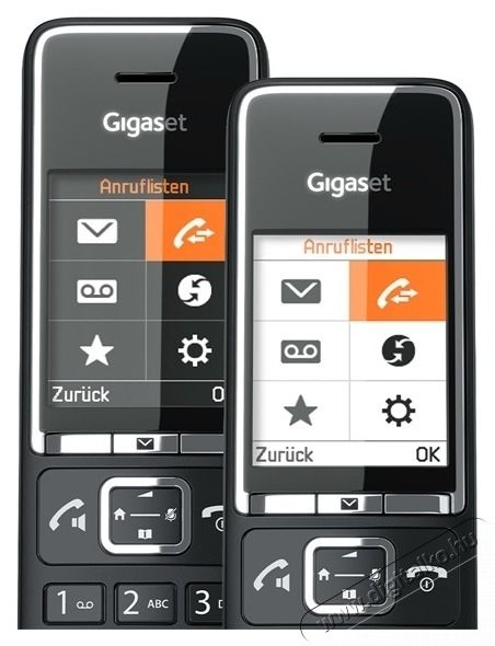 Gigaset Comfort 550A &uuml;zenetr&ouml;gz&iacute;tős h&iacute;v&oacute;azonos&iacute;t&oacute;s kihangos&iacute;that&oacute; dect telefon Mobil / Kommunik&aacute;ci&oacute; / Smart - DECT / cordless telefon - 531448
