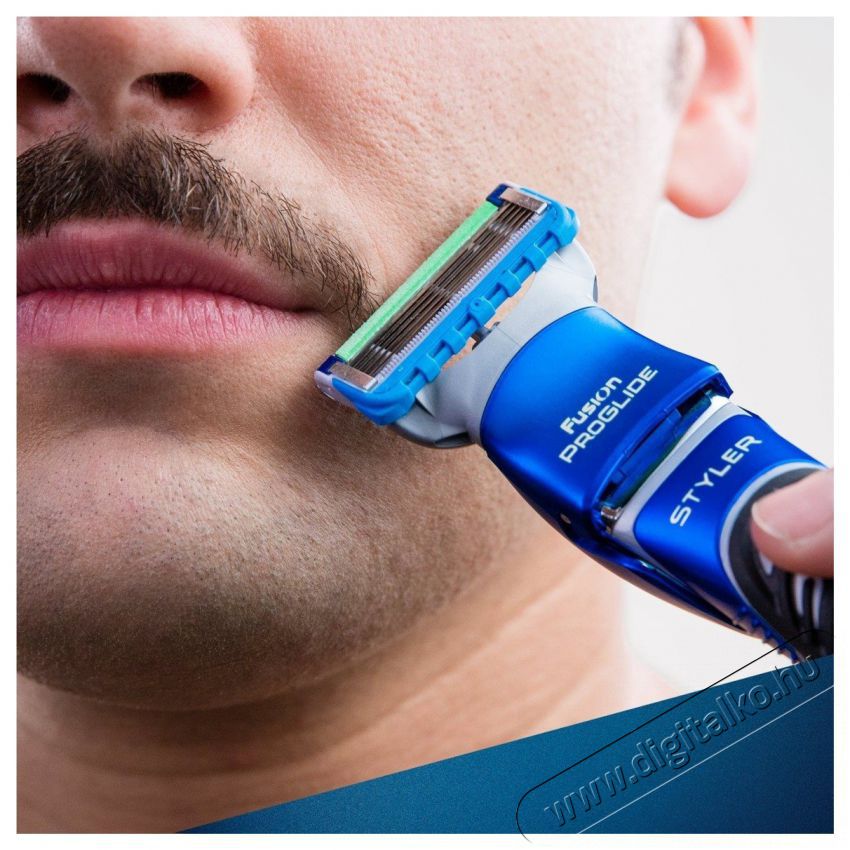 GILLETTE Fusion ProGlide Styler + 1 db fej Sz&eacute;ps&eacute;g&aacute;pol&aacute;s / Eg&eacute;szs&eacute;g - Szőrtelen&iacute;tő / borotva - F&eacute;rfi borotva - 510490