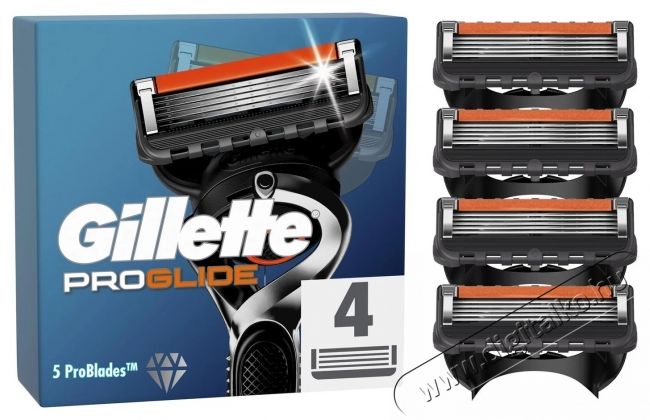 GILLETTE ProGlide 4 db Sz&eacute;ps&eacute;g&aacute;pol&aacute;s / Eg&eacute;szs&eacute;g - Szőrtelen&iacute;tő / borotva - F&eacute;rfi borotva - 537829