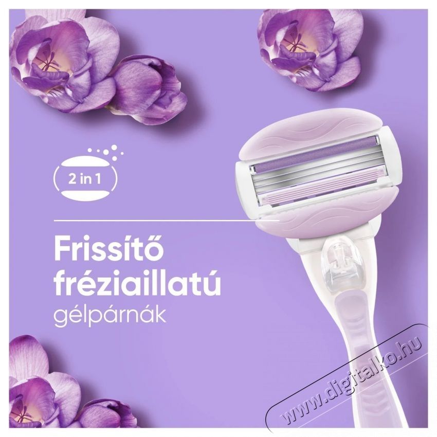 GILLETTE Venus ComfortGlide Breeze + borotvafej, 2 db Sz&eacute;ps&eacute;g&aacute;pol&aacute;s / Eg&eacute;szs&eacute;g - Szőrtelen&iacute;tő / borotva - Női szőrtelen&iacute;tő - 537833
