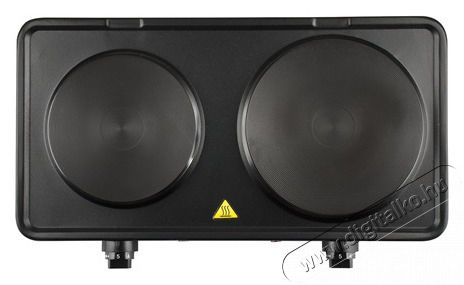 Girmi PE36 elektromos főzőlap 2 lapos Konyhai term&eacute;kek - S&uuml;tő-főzőlap, tűzhely (szabadon&aacute;ll&oacute;) - Elektromos főzőlap (szabadon&aacute;ll&oacute;) - 473188