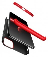 GKK GK0540 360 Full Protection 3in1 iPhone 11 Pro fekete/piros h&aacute;tlap Mobil / Kommunik&aacute;ci&oacute; / Smart - Mobiltelefon kieg&eacute;sz&iacute;tő / tok - Tok / h&aacute;tlap - 405217