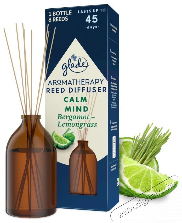 GLADE aromater&aacute;pi&aacute;s illatp&aacute;lcika Calm Mind 80 ml H&aacute;ztart&aacute;s / Otthon / K&uuml;lt&eacute;r - Egy&eacute;b h&aacute;ztart&aacute;si term&eacute;k - 522797