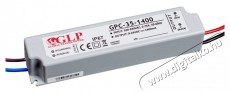 GLP GPCP-35-1400 33.6W 12~24V 1400mA IP67 LED t&aacute;pegys&eacute;g H&aacute;ztart&aacute;s / Otthon / K&uuml;lt&eacute;r - Vil&aacute;g&iacute;t&aacute;s / elektromoss&aacute;g - L&aacute;mpa kieg&eacute;sz&iacute;tő - 405695