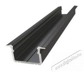 GLP GLA-GLAU AL12-GLG2-LB-2020 s&uuml;llyesztett fekete LED profil Fot&oacute;-Vide&oacute; kieg&eacute;sz&iacute;tők - L&aacute;mpa - LED l&aacute;mpa - 407434