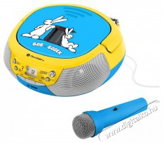 Gogen Bob a Bobek CD - kék Háztartás / Otthon / Kültér - Játék / Sport - Karaoke játék - 524833