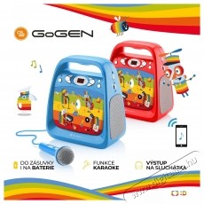 Gogen Karaoke B, gyerekeknek, k&eacute;k CD lej&aacute;tsz&oacute; H&aacute;ztart&aacute;s / Otthon / K&uuml;lt&eacute;r - J&aacute;t&eacute;k / Sport - Kreat&iacute;v / k&eacute;szs&eacute;gfejlesztő j&aacute;t&eacute;k - 531804