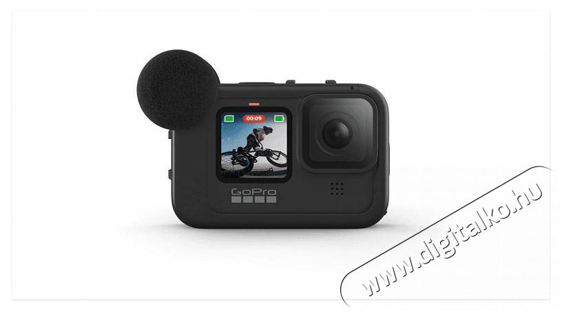 GoPro Media Mod ADFMD-001 Media Mod ADFMD-001 (HERO11, HERO10 &eacute;s HERO9 Black) F&eacute;nyk&eacute;pezőg&eacute;p / kamera - Sport kamera tartoz&eacute;kok - Egy&eacute;b kieg&eacute;sz&iacute;tő - 399182
