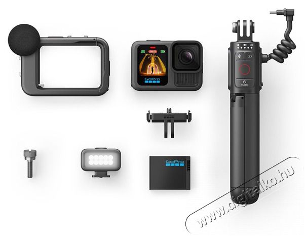 GoPro Hero13 Creator Edition fekete akci&oacute;kamera F&eacute;nyk&eacute;pezőg&eacute;p / kamera - Sport kamera - 4K felbont&aacute;s&uacute; - 508413