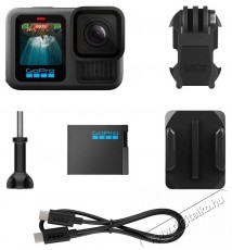 GoPro HERO13 Black + Anamorphic Lens Mod F&eacute;nyk&eacute;pezőg&eacute;p / kamera - Sport kamera - 4K felbont&aacute;s&uacute; - 519896