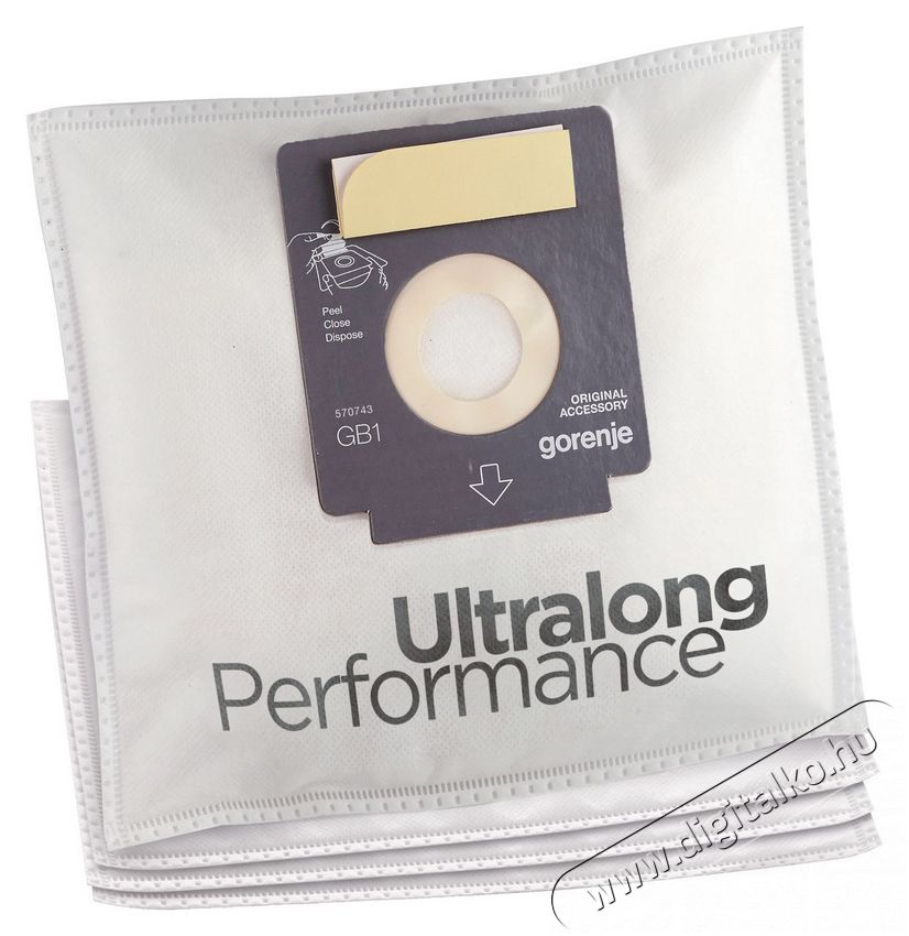 Gorenje GB1MBUP 4db mikroszűrős porzs&aacute;k, bemeneti motorszűrővel H&aacute;ztart&aacute;s / Otthon / K&uuml;lt&eacute;r - Porsz&iacute;v&oacute; / takar&iacute;t&oacute;g&eacute;p - Porzs&aacute;k / portart&aacute;ly - 353209