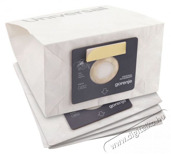 Gorenje GB2PBU 5db pap&iacute;r porzs&aacute;k, bemeneti motorszűrővel H&aacute;ztart&aacute;s / Otthon / K&uuml;lt&eacute;r - Porsz&iacute;v&oacute; / takar&iacute;t&oacute;g&eacute;p - Porzs&aacute;k / portart&aacute;ly - 353213