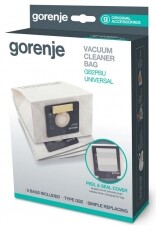 Gorenje GB2PBU 5db pap&iacute;r porzs&aacute;k, bemeneti motorszűrővel H&aacute;ztart&aacute;s / Otthon / K&uuml;lt&eacute;r - Porsz&iacute;v&oacute; / takar&iacute;t&oacute;g&eacute;p - Porzs&aacute;k / portart&aacute;ly - 353213