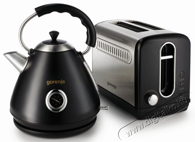 Gorenje K17CLBK V&iacute;zforral&oacute;, Classico - antracit Konyhai term&eacute;kek - V&iacute;zforral&oacute; / teafőző - 363321